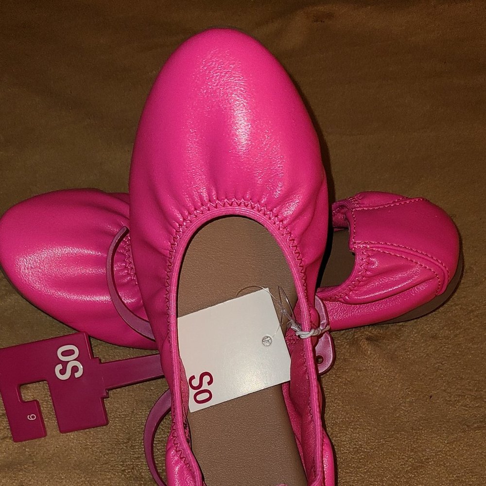 SO Women Pink Flats